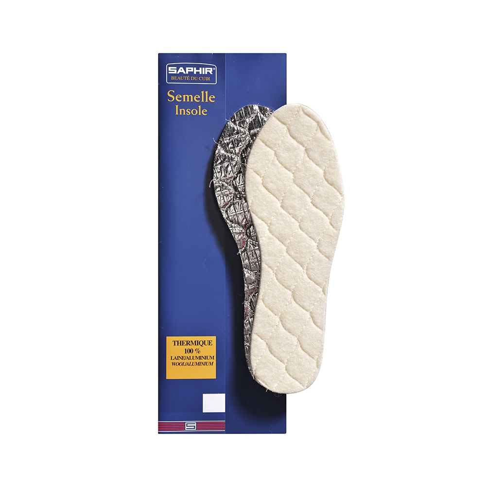 Арт.207 Semelle THERMIQUE 100% LAINE ALUMINIUM (шерсть с алюминием)  
